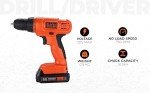 BLACK+DECKER 20V MAX Cordless Drill and Bits Kit