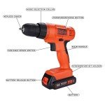 BLACK+DECKER 20V MAX Cordless Drill and Bits Kit