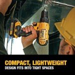 DEWALT 20V Cordless Drill/Driver Kit with Batteries