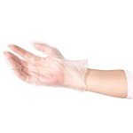 Clear Vinyl Gloves, Powder-Free, 100-Count