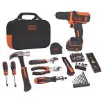 BLACK+DECKER 12V MAX 60-Piece Tool Kit