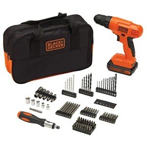 BLACK+DECKER 20V MAX Cordless Drill and 100-Piece Kit