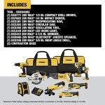 DEWALT 20V MAX 9-Tool Cordless Power Tool Set