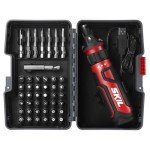 SKIL 4V Cordless Screwdriver with 45pcs Bit Set