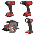 CRAFTSMAN V20 MAX 4-Tool Cordless Combo Kit