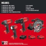 CRAFTSMAN V20 MAX 4-Tool Cordless Combo Kit