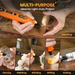 Mini Cordless Rotary Tool Kit with 69 Accessories