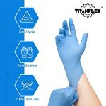 Heavy Duty Blue Nitrile Exam Gloves, Large Box