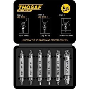 Damaged Screw Extractor Set for Easy Removal