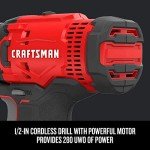 CRAFTSMAN V20 MAX Cordless Drill and Impact Driver Combo