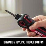 SKIL 4V Rechargeable Screwdriver with Pivoting Head
