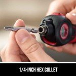SKIL 4V Rechargeable Screwdriver with Pivoting Head