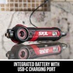 SKIL 4V Rechargeable Screwdriver with Pivoting Head