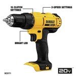 DEWALT 20V MAX 5-Tool Cordless Power Kit