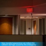 LED Exit Sign with Battery Backup - Pack of 4