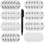 40-Pack Closet Dividers with Marker Pen