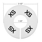 40-Pack Closet Dividers with Marker Pen