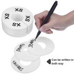 40-Pack Closet Dividers with Marker Pen