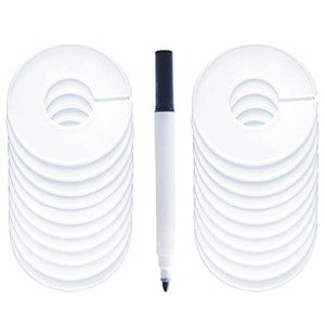 20 Pack Size Dividers for Organizing Clothes