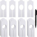 20 Pack Rectangular Closet Dividers for Clothes