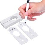 20 Pack Rectangular Closet Dividers for Clothes