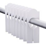 20 Pack Rectangular Closet Dividers for Clothes