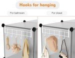 HOMIDEC 12-Cube Portable Closet Organizer - Grey