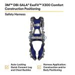 3M ExoFit X300 Comfort Safety Harness - Medium