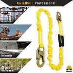KwikSafety Rattler 6ft Fall Arrest Safety Lanyard