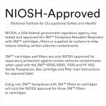 3M Full Face Reusable Respirator 6800 - Large