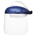 Safety Face Shield with Pin-Lock Headgear and Anti-Fog