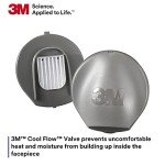 3M Full Face Reusable Respirator 6800 - Large
