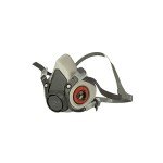 3M Reusable Half Face Respirator 6200, Medium
