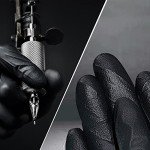 TitanFlex Heavy Duty Black Nitrile Exam Gloves