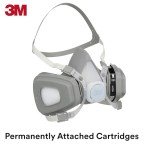 3M Half Facepiece Respirator for Organic Vapors