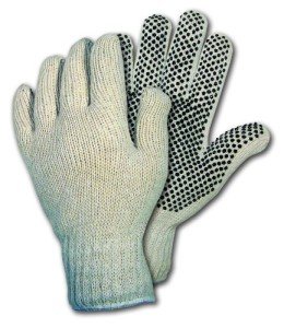 MCR Safety Multi-Purpose Cotton/Polyester Gloves - Large