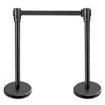 Stanchions with Retractable Belt - Set of 2