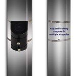 Wall Mount Retractable Belt Barrier - Caution Red