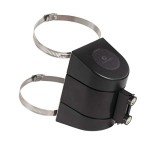 Wall Mount Retractable Belt Barrier - Caution Red