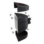 Magnetic Wall Mount Retractable Belt Barrier