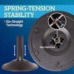 Heavy Duty Steel Crowd Control Stanchions, 2-Pack