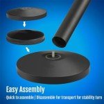 Yaheetech 8-Pack Retractable Belt Stanchion Set