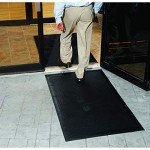 Guardian Clean Step Outdoor Rubber Scraper Mat, Black