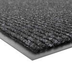 Notrax 109 Charcoal Carpeted Entrance Mat, 3' x 5