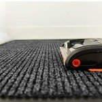 Notrax 109 Charcoal Carpeted Entrance Mat, 3' x 5