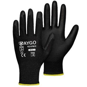 KAYGO PU Coated Safety Work Gloves - 60 Pairs