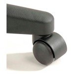 Black Ergonomic Stool, 5-Way Adjustable, 225 Lbs Capacity