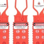 TRADESAFE Lockout Tagout Hasp - 3 Pack