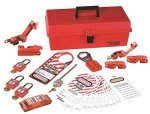 Red Master Lock Group Lockout Tagout Kit