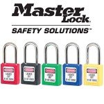 Master Lock Red Safety Padlock for Electrical Use